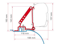 Fiamma Kit Fiat Ducato After 2006
