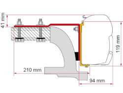 Fiamma Kit Mercedes Vito