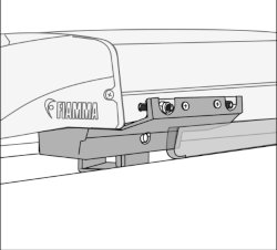 Fiamma Kit Rain Guard F40van VW T5 / T6