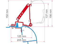 Fiamma Kit Master H2 Opel Movano aft 98