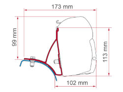 Fiamma Kit F45 Trafic - Vivaro
