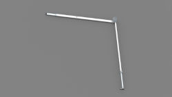 Fiamma Left Leg & Rafter Assembly CS 255