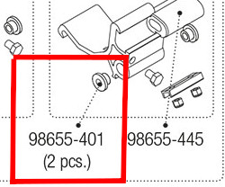 Fiamma Shock Absorber Bush - Pair