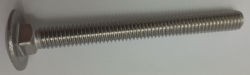 Full Thread Carriage Bolt - M6 x 65mm