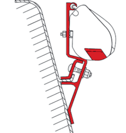 Fiamma Kit F35 VW T3 Adapter